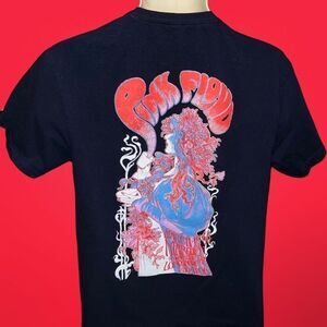 Retro Pink Floyd Bob Masse Studios Hippie London Marquee 1966 T Shirt Size Large